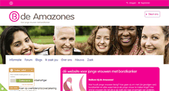 Desktop Screenshot of de-amazones.nl