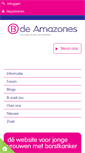 Mobile Screenshot of de-amazones.nl